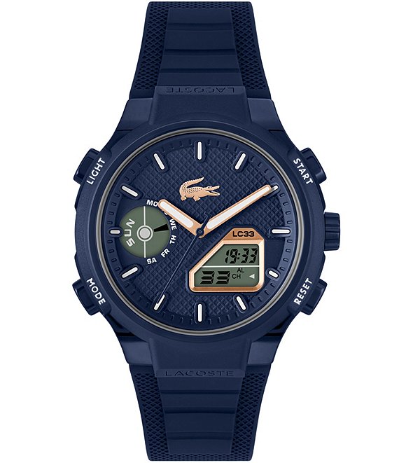 S*a様 LACOSTE デジタルアナログコンビネーション ブラックウォッチ S*a様 LACOSTE デジタルアナログコンビネーション ブラックウォッチ S