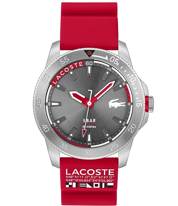 Lacoste red watch best sale