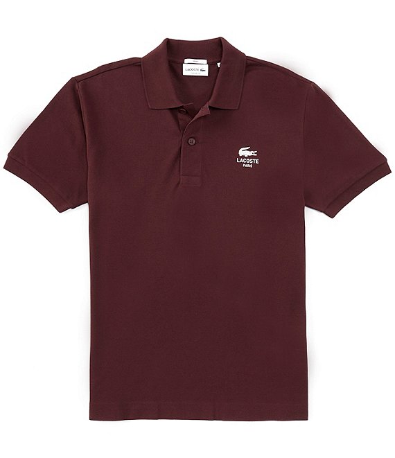 Lacoste Pique Short Sleeve Polo Shirt Dillard s