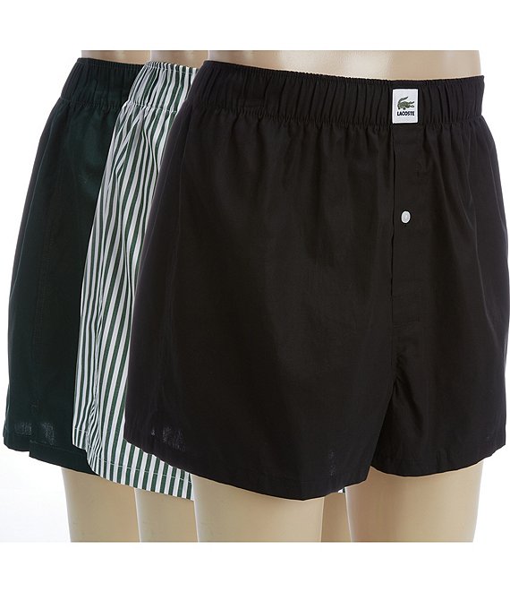 Lacoste Poplin Boxers 3-Pack