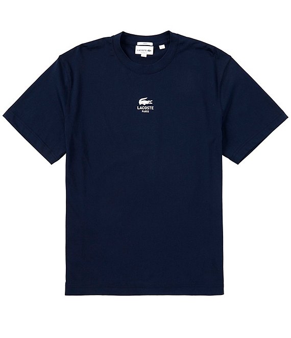 Lacoste rubber logo discount