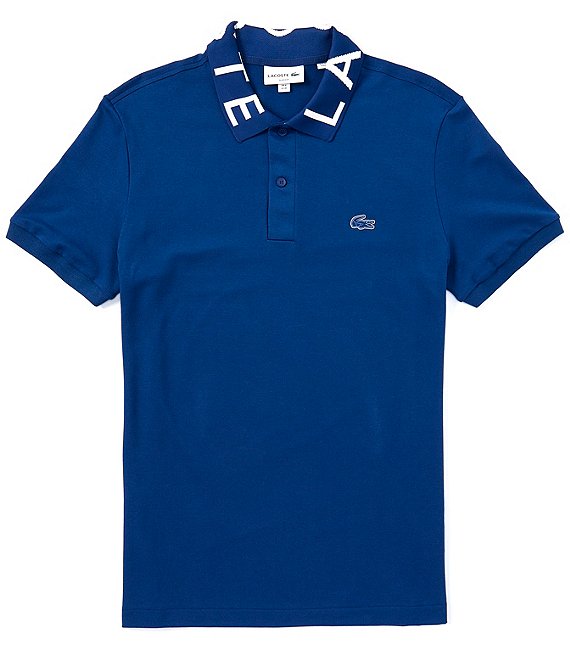 Blue lacoste polo online