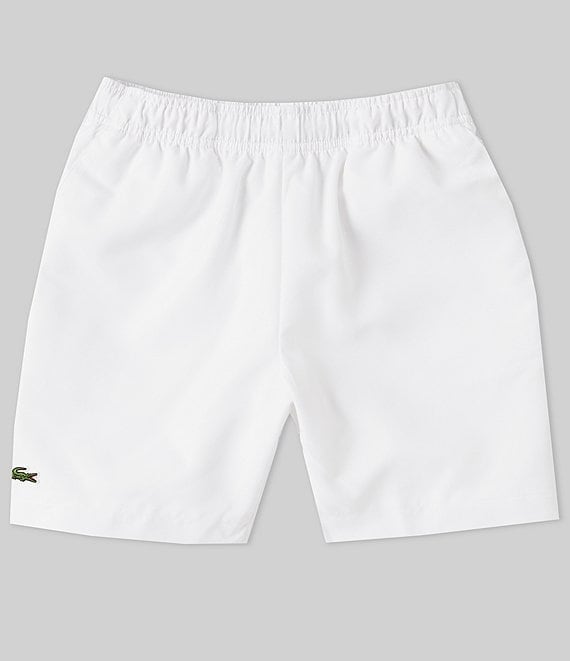 Lacoste Sport Big Boys 8-16 Recycled Diamond Taffeta Tennis Shorts