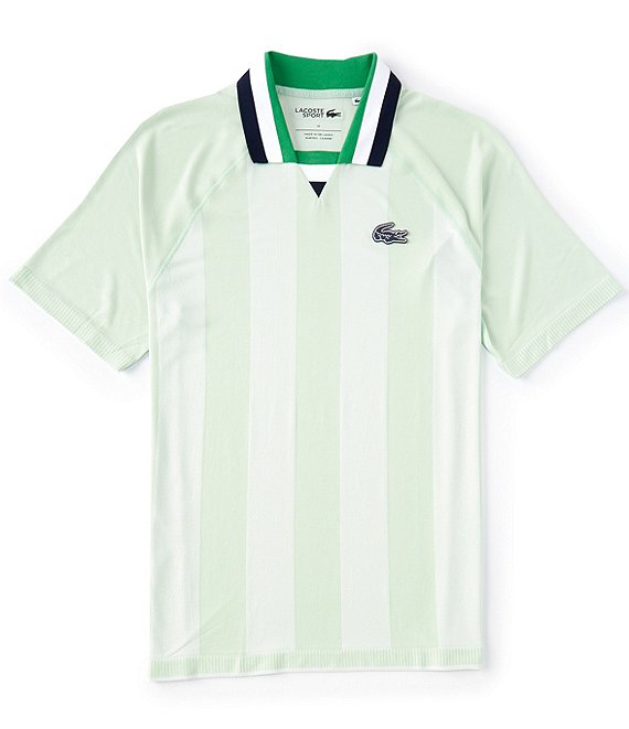 Lacoste Sport Open Collar Short-Sleeve Polo Shirt | Dillard's