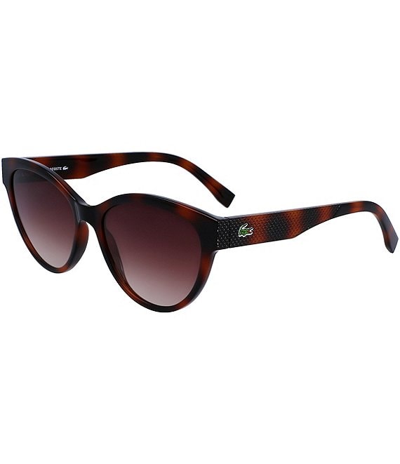 Lacoste Women's L983S 55mm Cat Eye Tortoise Sunglasses | Dillard's