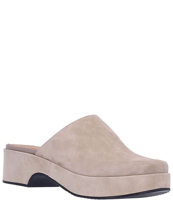 L Amour Des Pieds Galana Suede Clogs