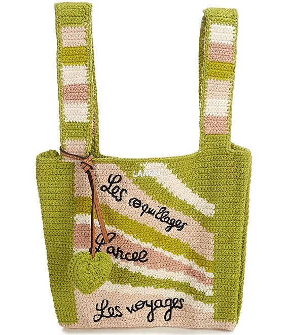 LANCEL Summer Mania Medium Shopper Shoulder Bag