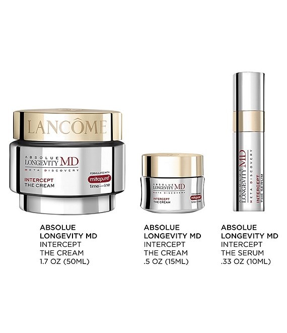 Lancome 3-Piece Absolue MD Intercept Cream & Serum Skincare Set