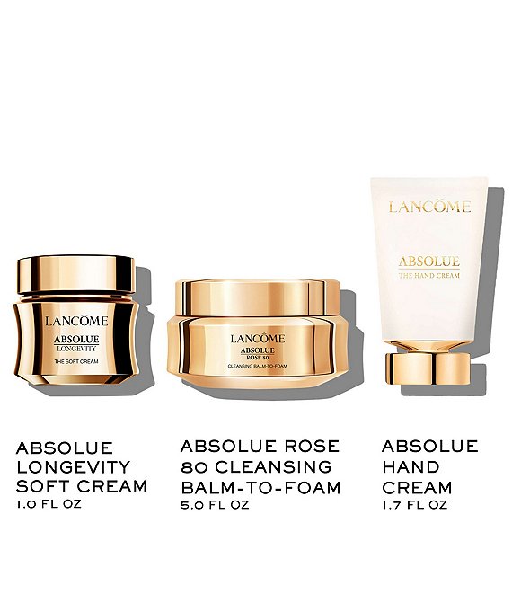Lancome Absolue Soft Cream Moisturizer and Cleansing Balm 3-Piece