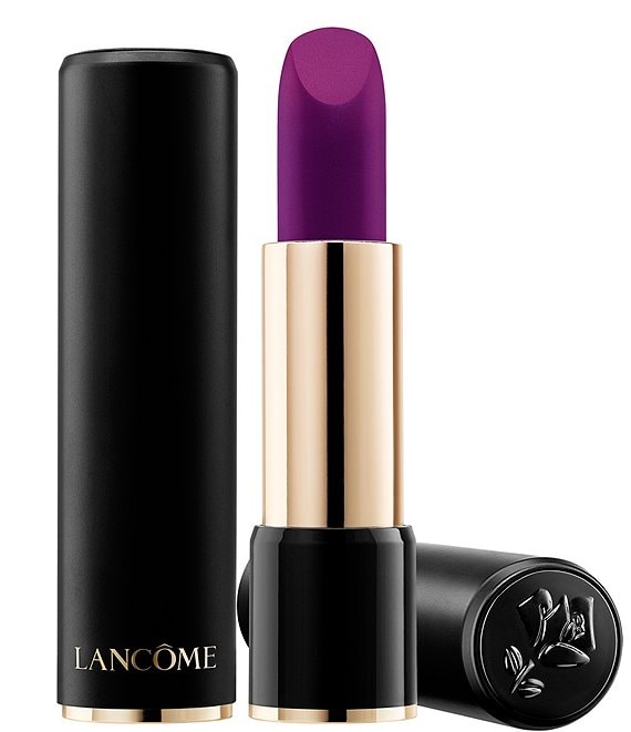 purple matte lipstick