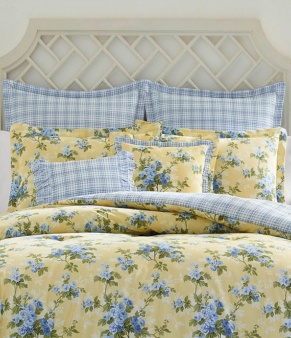 Laura Ashley Cassidy Floral Comforter and Pillow Set | Dillard's