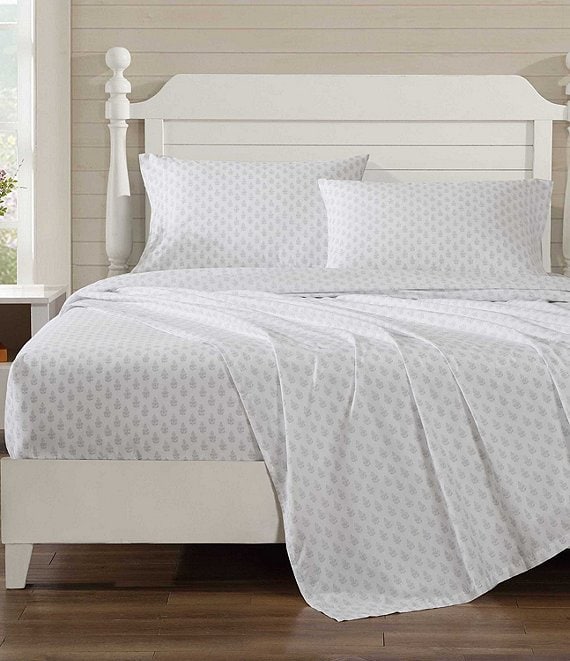 Laura Ashley Francesca Cotton Percale Sheet Set