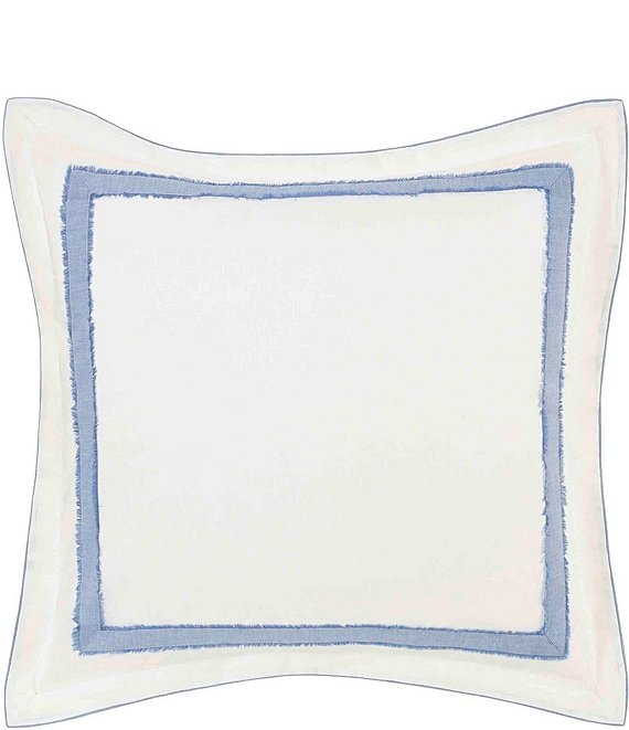 Laura Ashley Mila European Sham, Medium Blue - Image 1