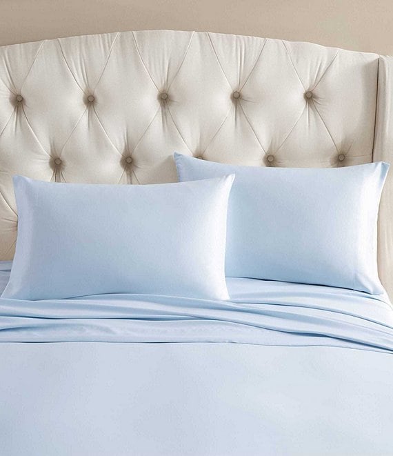 Laura Ashley Satin Bliss Microfiber Pillowcase Pair