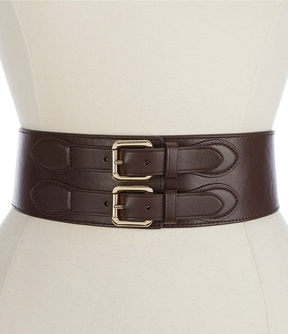 Lauren Ralph Lauren 2 Wide Leather Belt