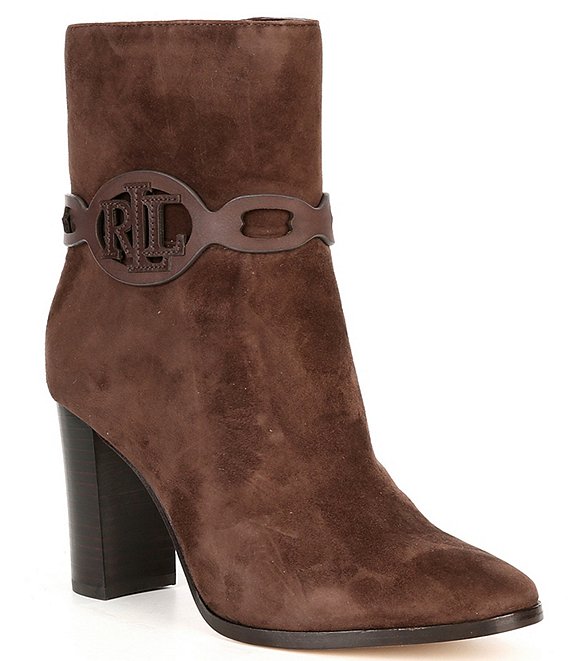 Lauren Ralph Lauren Abigael Suede Block 