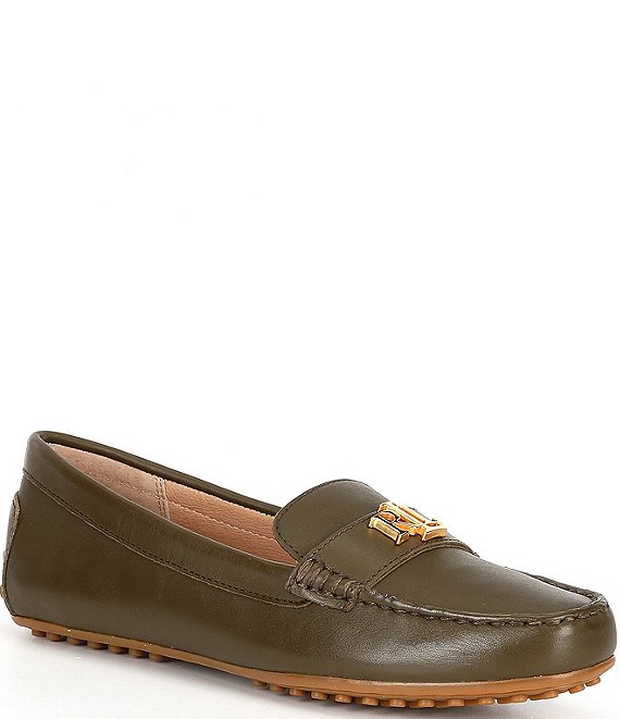 Lauren Ralph Lauren Women's Barnsbury Slip-On Driver Loafer Flats