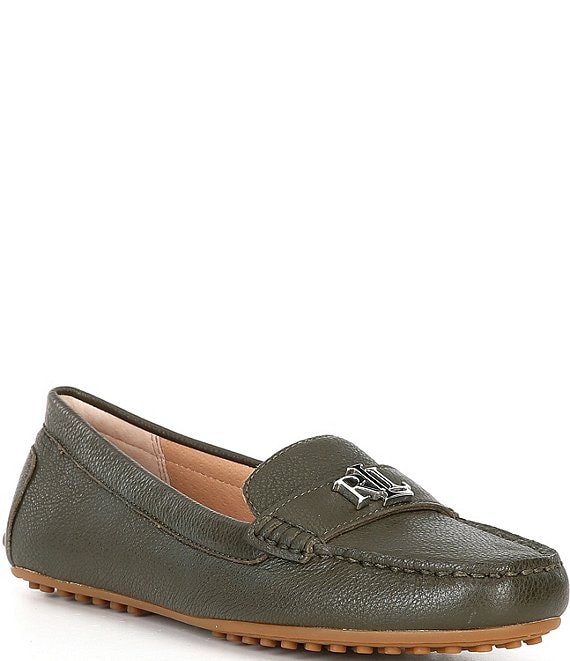 Ralph lauren women's driving mocs best sale