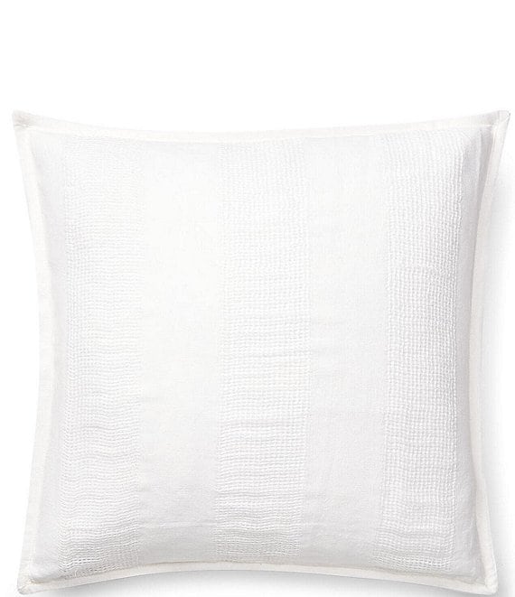 Color:White - Image 1 - Eva Open-Weave Throw Pillow