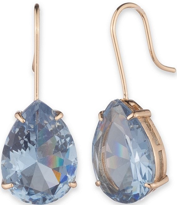 Two Tone Wire Point Tear Drop Earring Two Tone Wire Point Tear Drop Earring