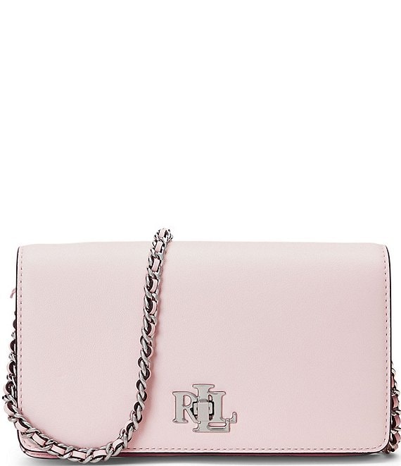Lauren Ralph Lauren Leather Crossbody Bag | Dillard's
