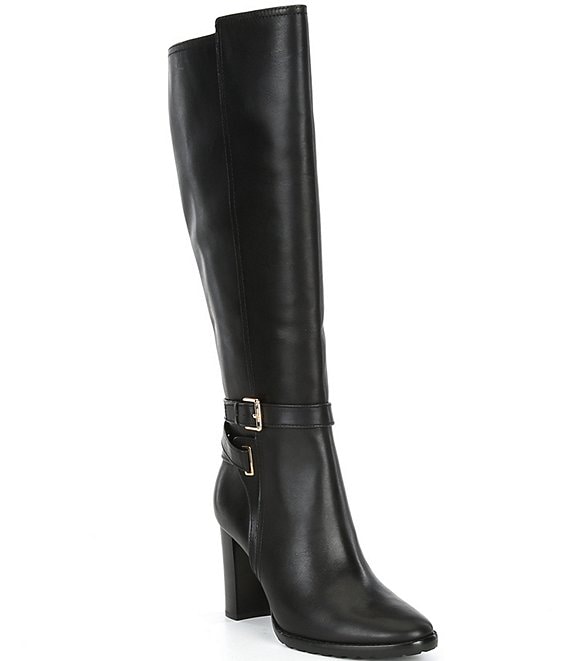 Lauren Ralph Lauren Manchester Leather Tall Boots | Dillard's