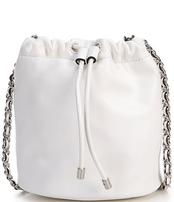 Lauren Ralph Lauren Nappa Leather Medium Emmy Crossbody Bucket Bag ...