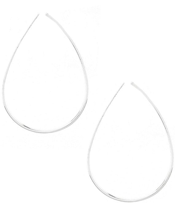 Lauren Ralph Lauren Silver Metal Threader Earrings | Dillard's