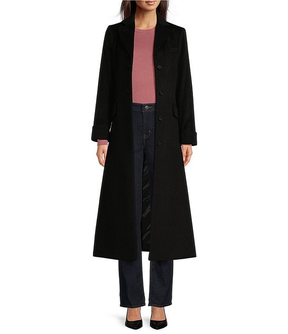 Lauren deals Ralph Lauren black wool coat - size 18W