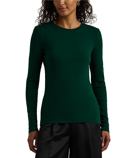 Ralph lauren slim fit long sleeve t shirt online