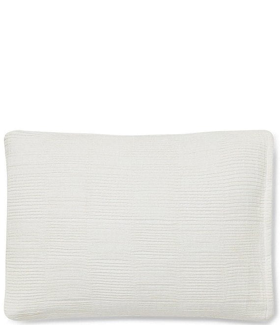 Color:Cream - Image 1 - Willa Pleated Tie Closure Breakfast Pillow