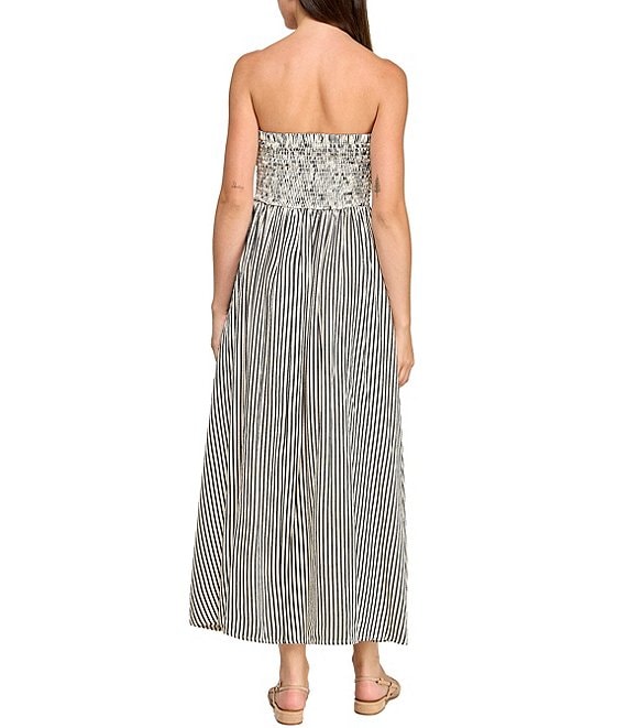 Layered With Love Strapless Stripe Maxi Dress | Dillard's