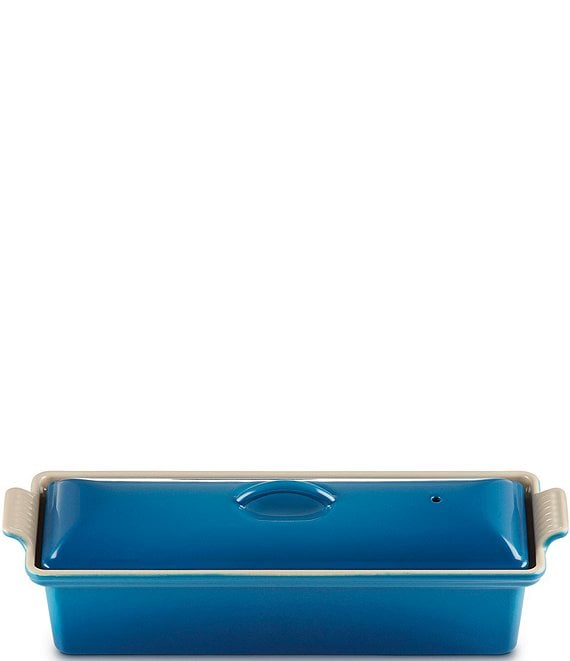 Le Creuset Enameled Cast Iron Traditional Rectangular Pate Terrine, 2 Qt.