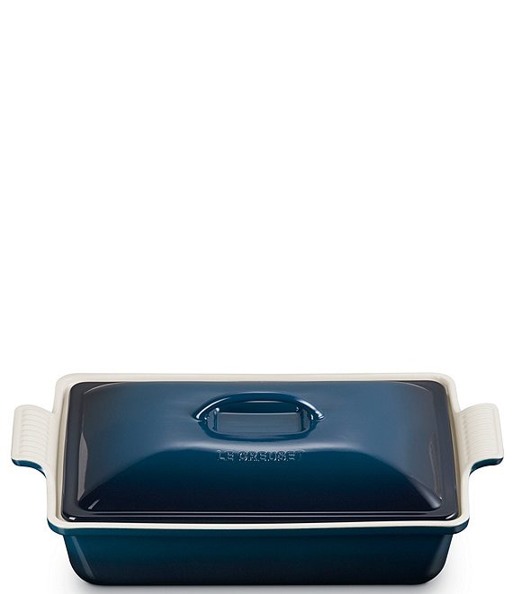 Le Creuset 4-Quart Heritage Covered Rectangular Casserole Dish