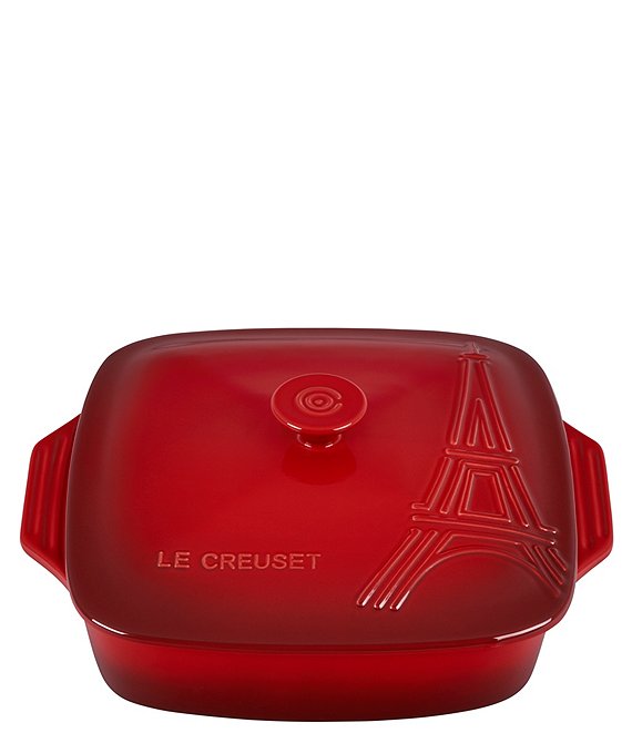 Le Creuset Stoneware 2.75 Qt. Square Casserole with Lid & Reviews