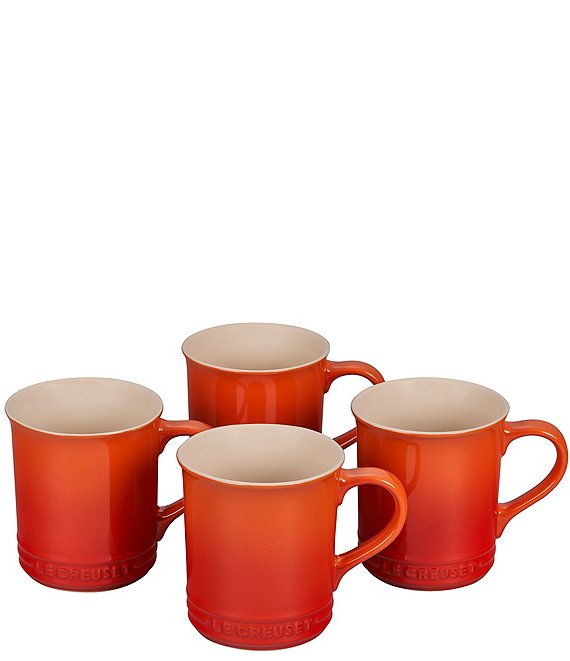 Color:Flame - Image 1 - Mugs Set of 4