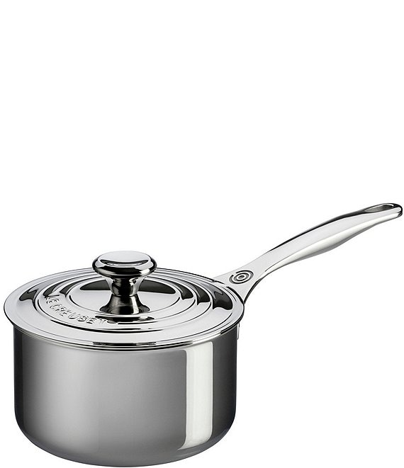 Le Creuset Stainless Steel Saucepan with Lid