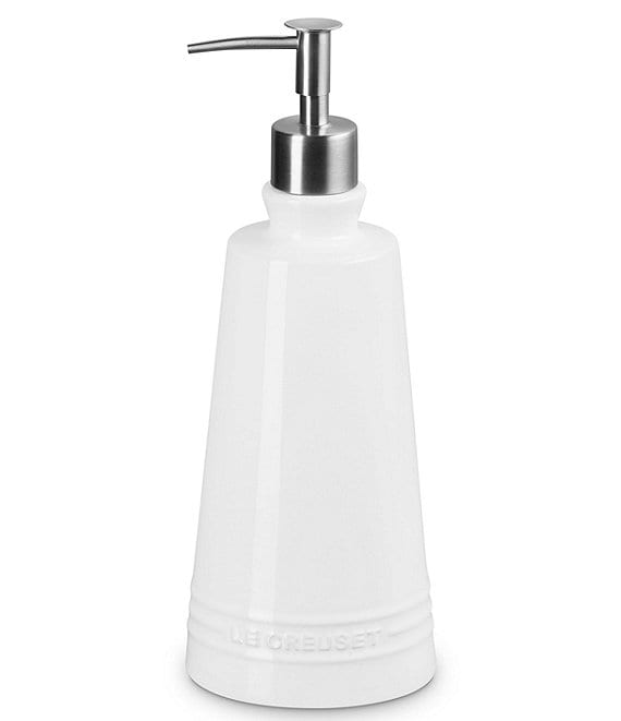 Lipper & Mann White Champagne 大皿　ホワイト Le Creuset Stoneware Signature Soap Dispenser - 20-oz. | Dillard's