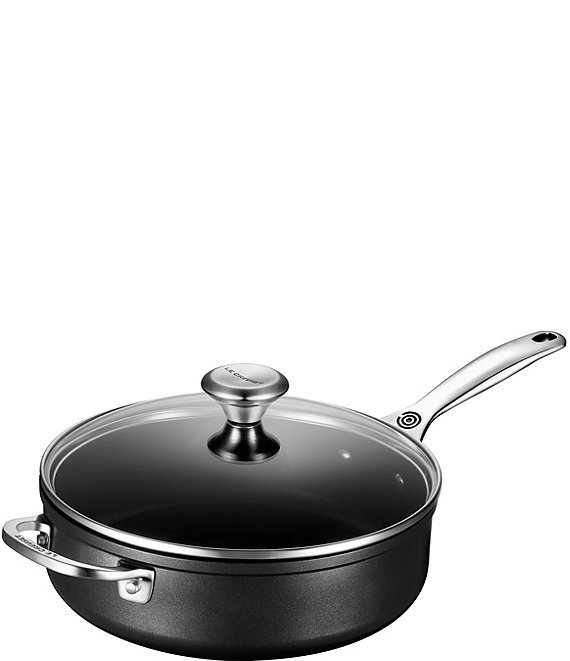 Le Creuset Stainless Steel 4-Quart Saucepan with Helper Handle