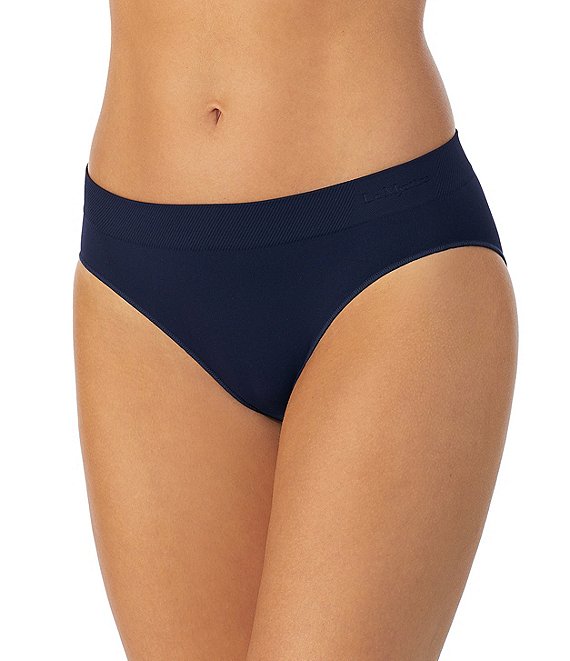 Color:Evening Blue - Image 1 - Seamless Comfort Bikini Panty