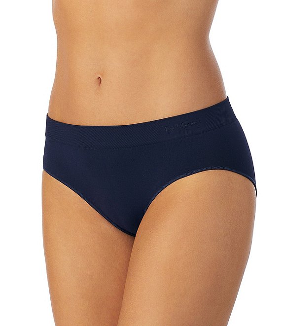 Color:Evening Blue - Image 1 - Seamless Comfort Hipster Panty