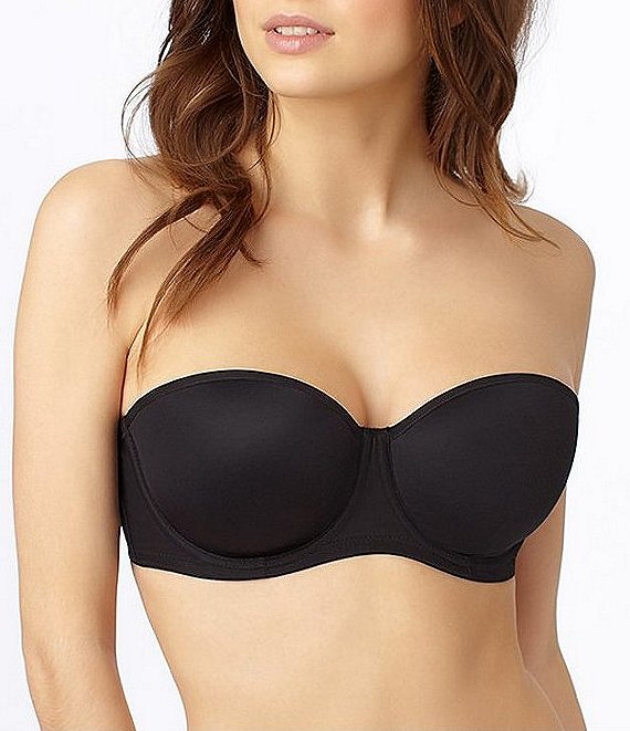 Color:Black - Image 1 - Soiree Full-Busted Underwire Contour Convertible Strapless Bra