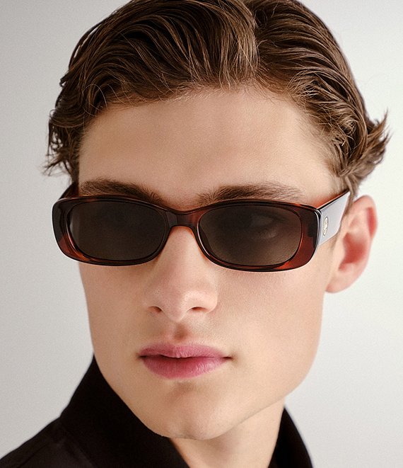 Le Specs Unisex Unreal! 52mm Retro Rectangle Sunglasses  display picture 2
