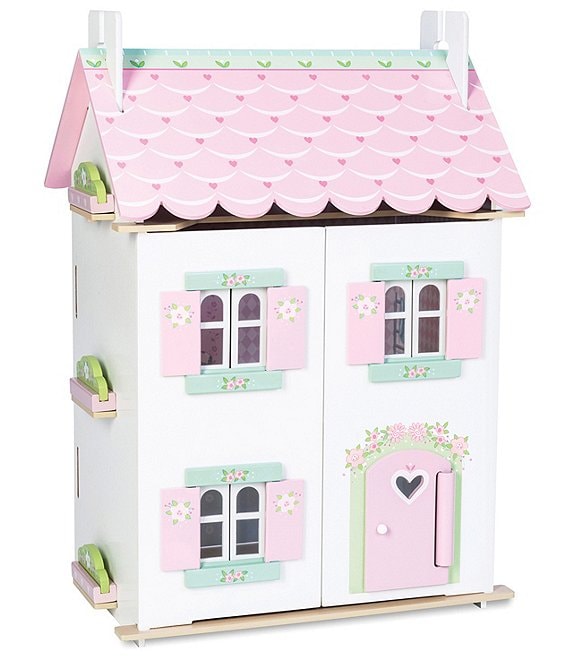 Color:Pink - Image 1 - Daisylane Sweetheart Cottage Dollhouse
