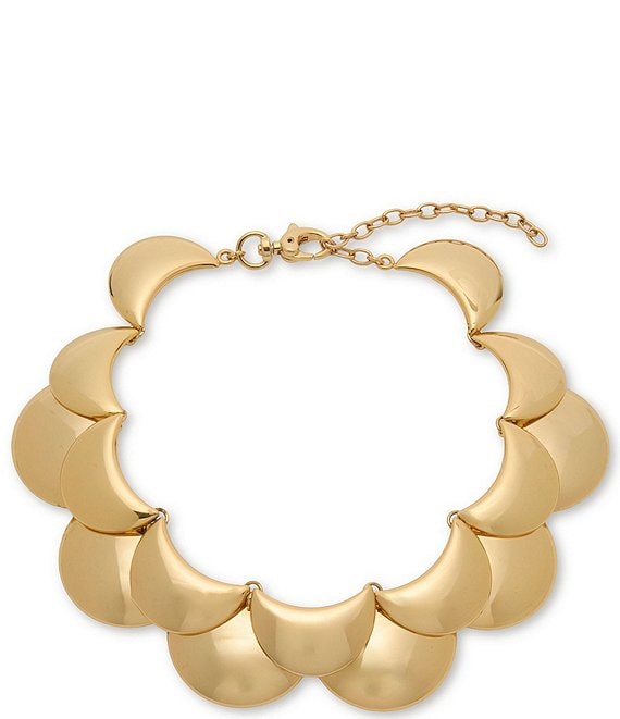 Lele Sadoughi Crescent Statement Necklace