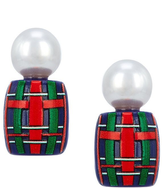 Lele Sadoughi Pebble Stud Earrings