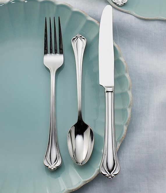 Lenox Alcott 89-Piece Stainless Steel Flatware Set | Dillard's