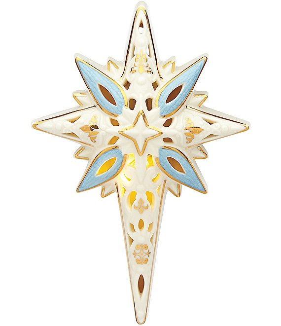 Lenox First Blessing Nativity Lighted Star Figurine