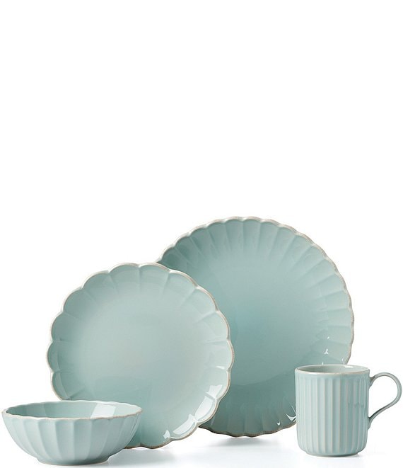 Lenox French Perle Collection Scalloped 4-Piece Place Setting Dillard's