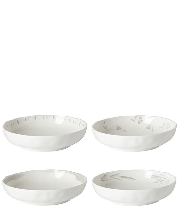 Organic Porcelain Pasta Bowl Sets